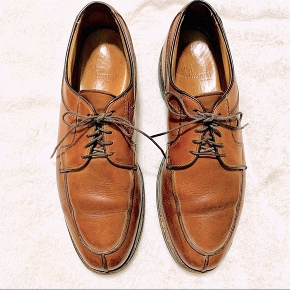 Allen Edmonds Wilbert Split Toe Oxford Leather brown men’s size 9 main image 9